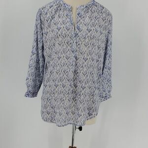NWT grand & greene, blue blouse. Small. Beautiful lavender 💜 Lighrweight